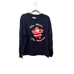 Old Navy Holiday sweat shirt "The more the merrier" size xxl